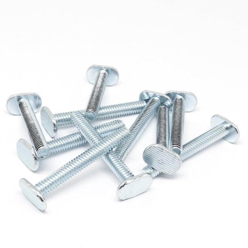 BUXIMN 22pcs 1/4"-20 T Track Bolts for T Track, 2" Length Universal T-Slot Bolts, T-Thread Bolt for Woodworking - Image 5